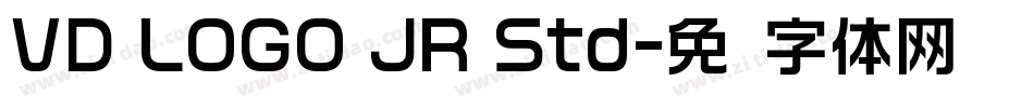 VD LOGO JR Std字体转换